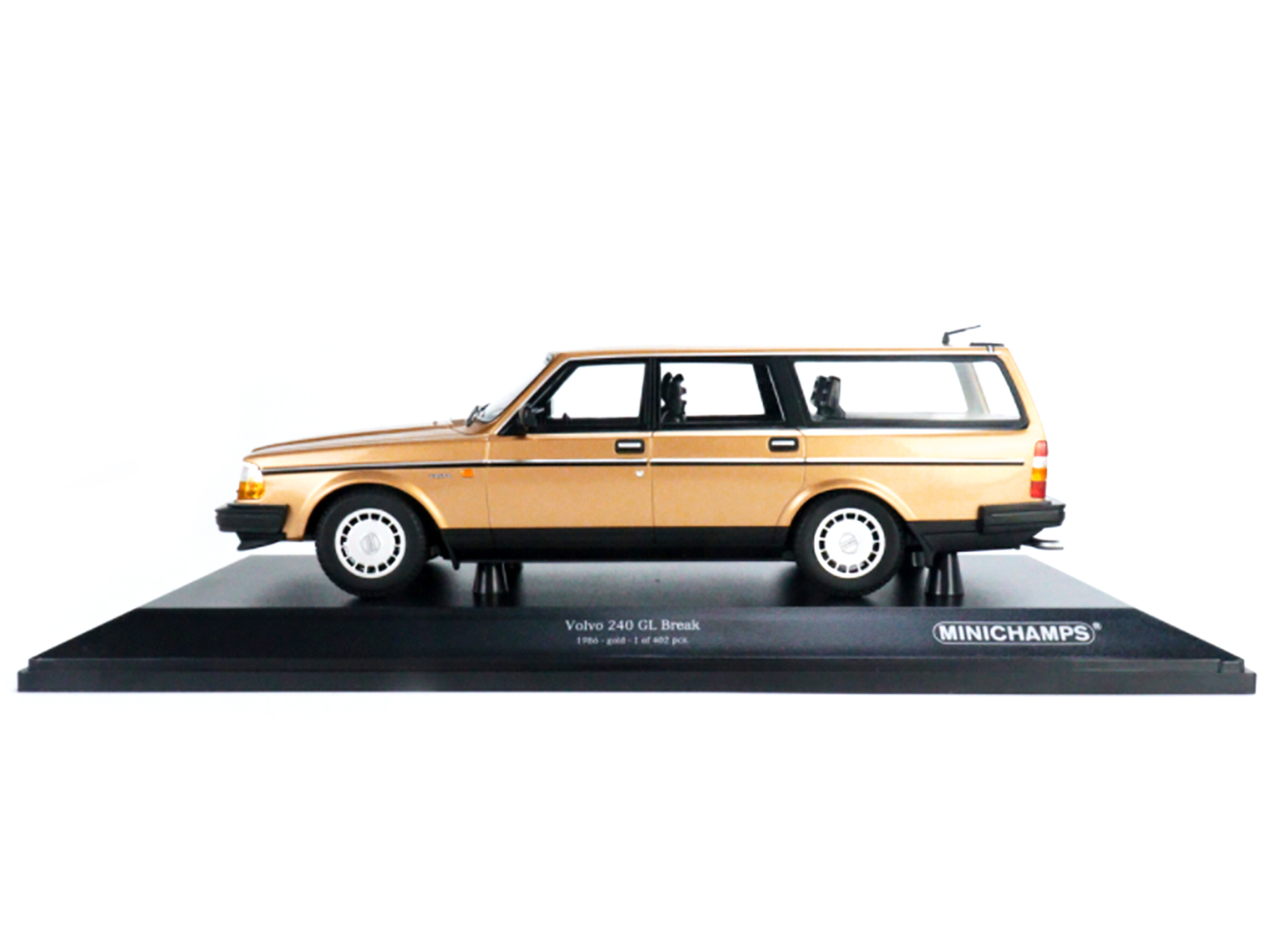 1996 Volvo 850 T5-R Black 1/43 Diecast Model Car by Solido