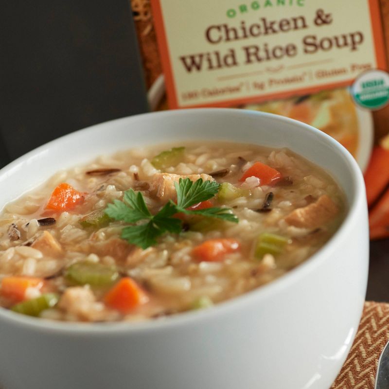 Pacific Foods Organic Chicken & Wild Rice Soup - 17oz