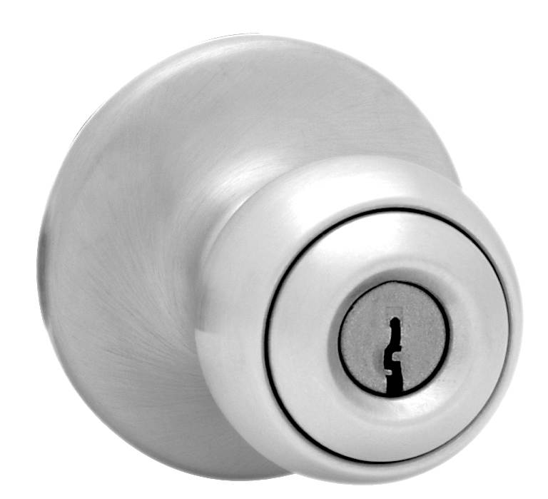Kwikset 94002-429 Satin Chrome Polo Entry Knob