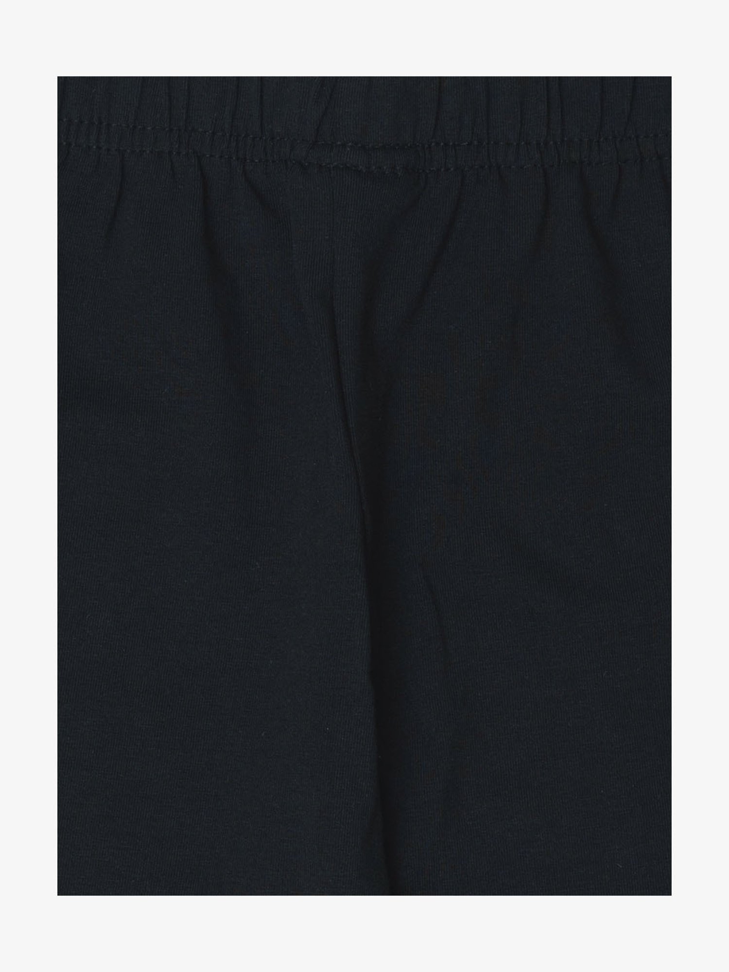 Sillysally Kids Black Solid Bloomers (Pack of 3)