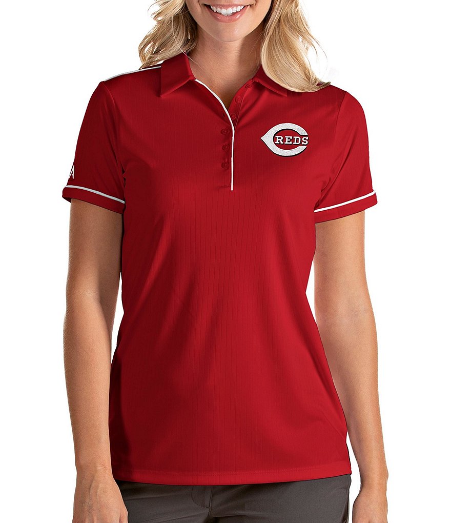 Antigua Women's MLB Salute Short-Sleeve Polo Shirt