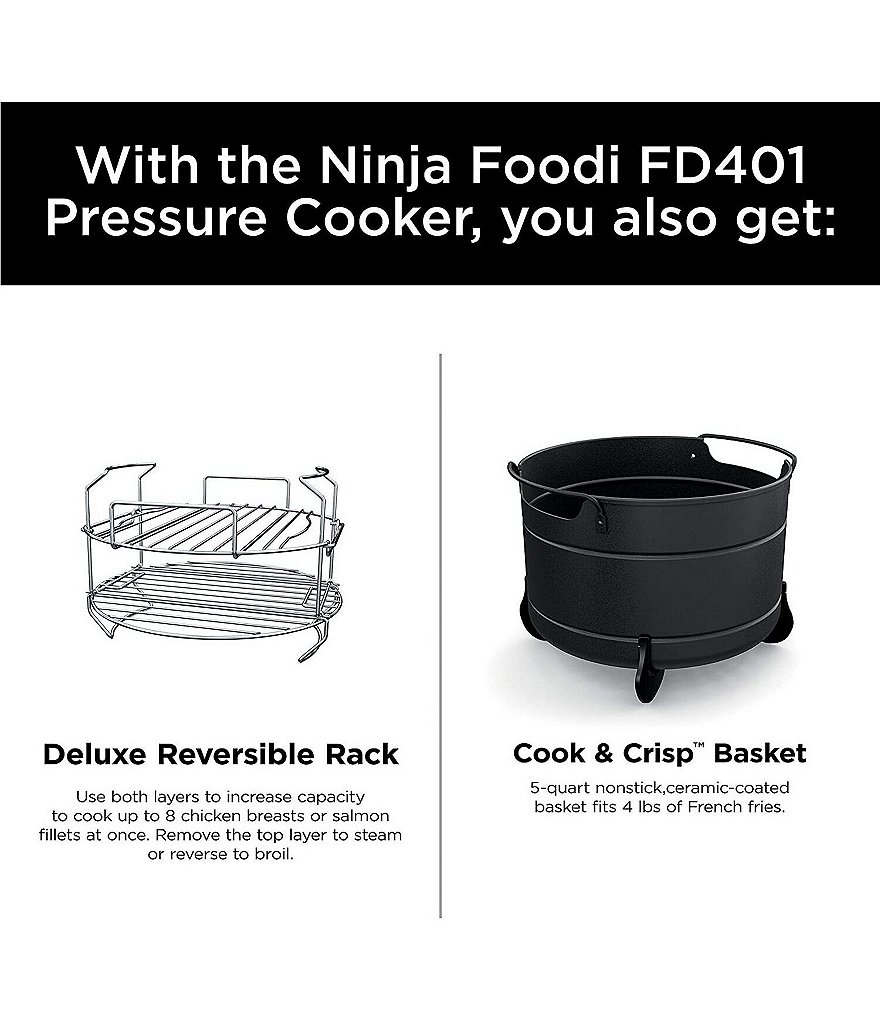 Ninja Foodi&trade; Foodi 8-Quart 9-in-1 Deluxe XL Pressure Cooker