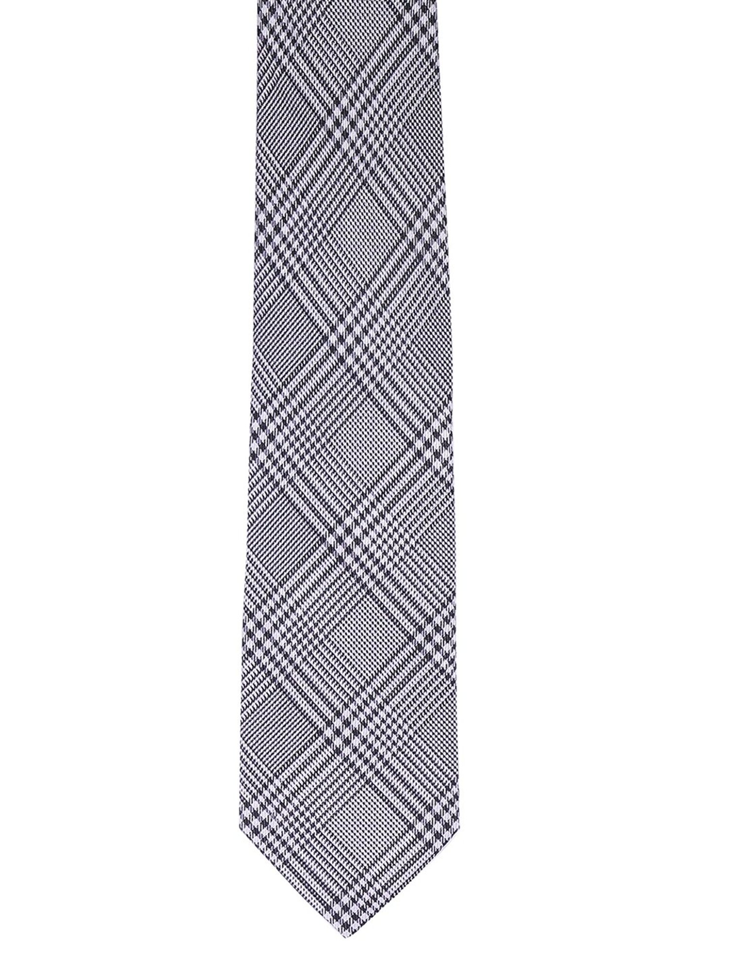 Antony Morato Grey Plaid Tie