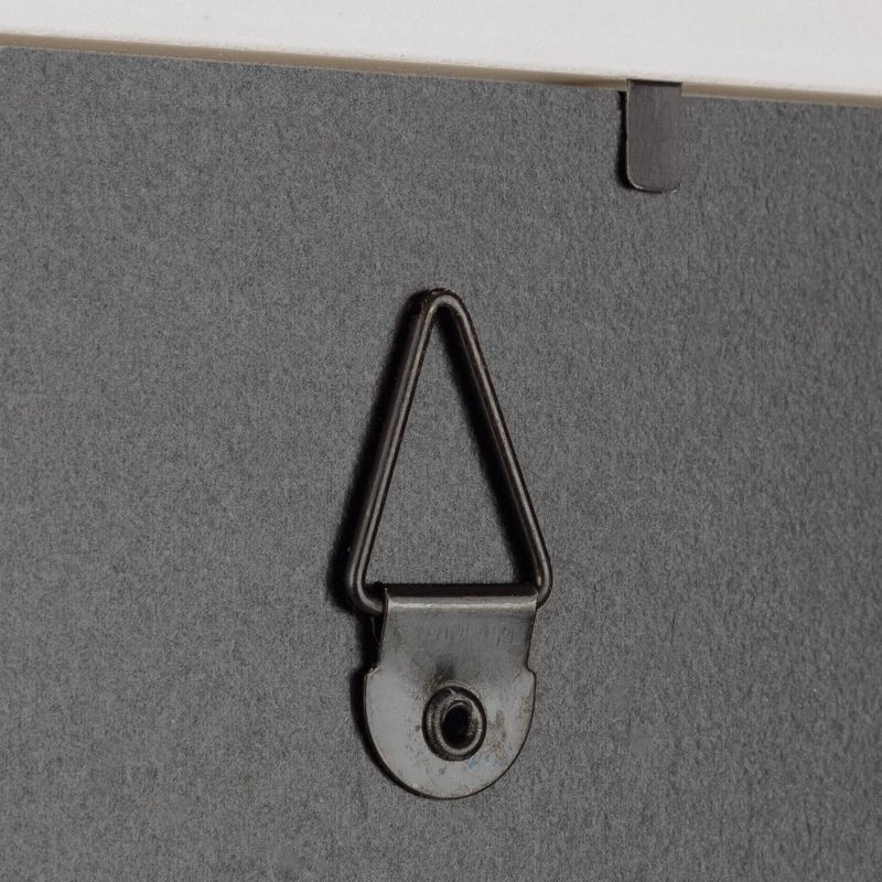 4pc 11"x14" Matted to 8"x10" Farmhouse Tabletop or Wall Mount Picture Frames Distressed White - Life Moments