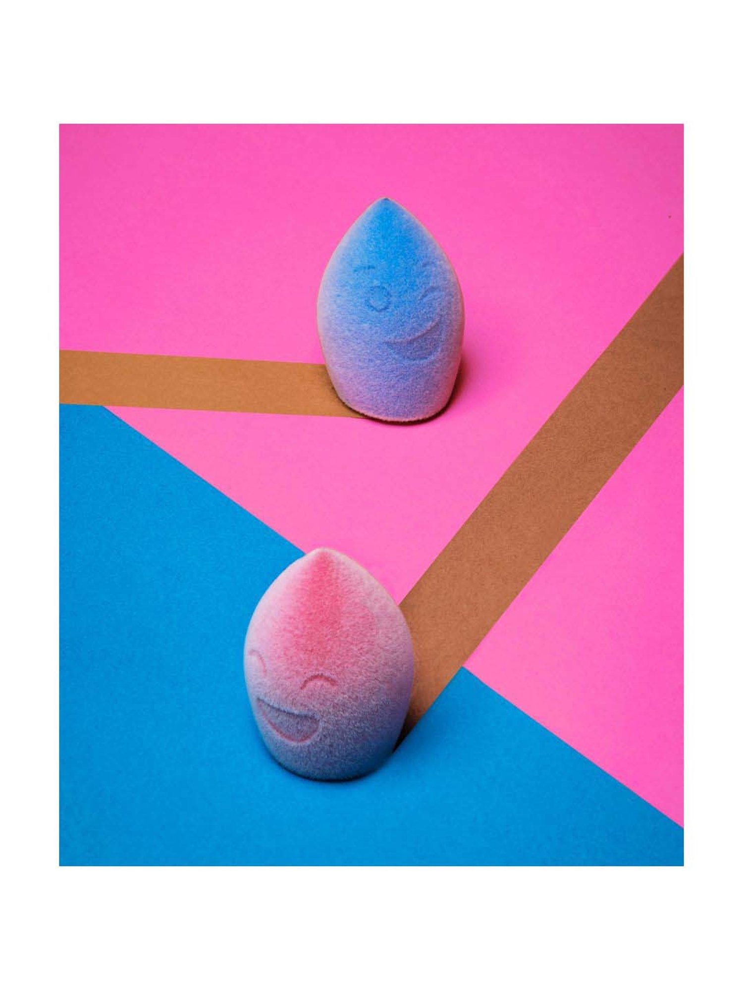 PAC Nano Bounce Water Drop Cut, Olive Cut Blue & Pink - 2 Pcs