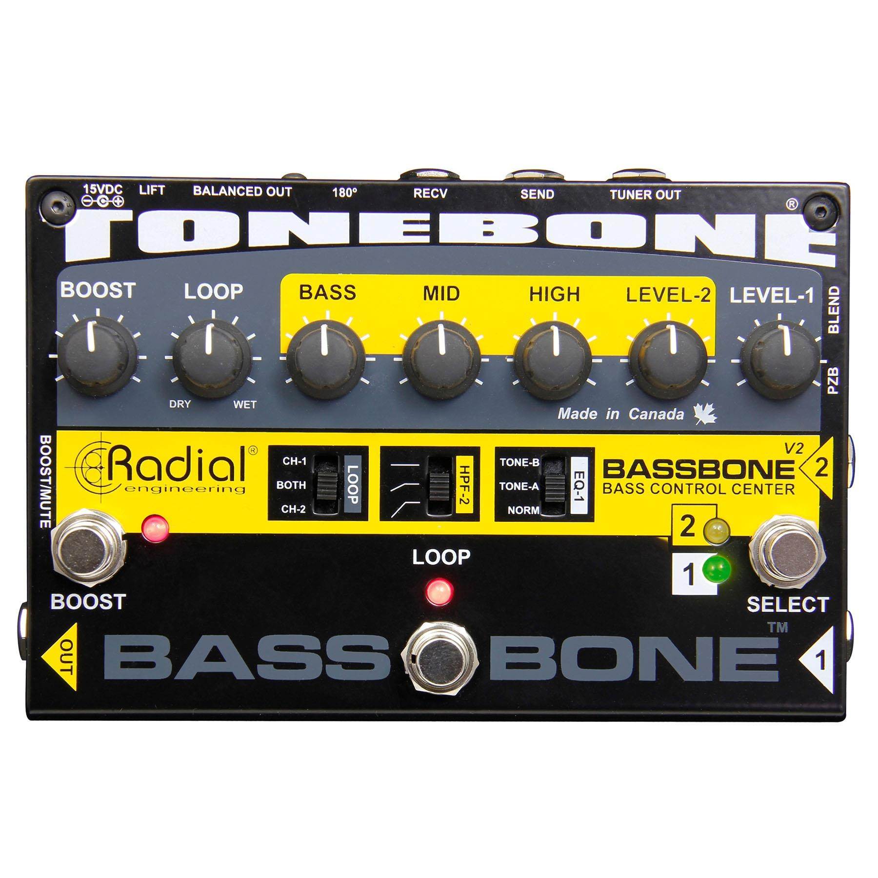 Radial Bassbone V2 Preamp & DI Box
