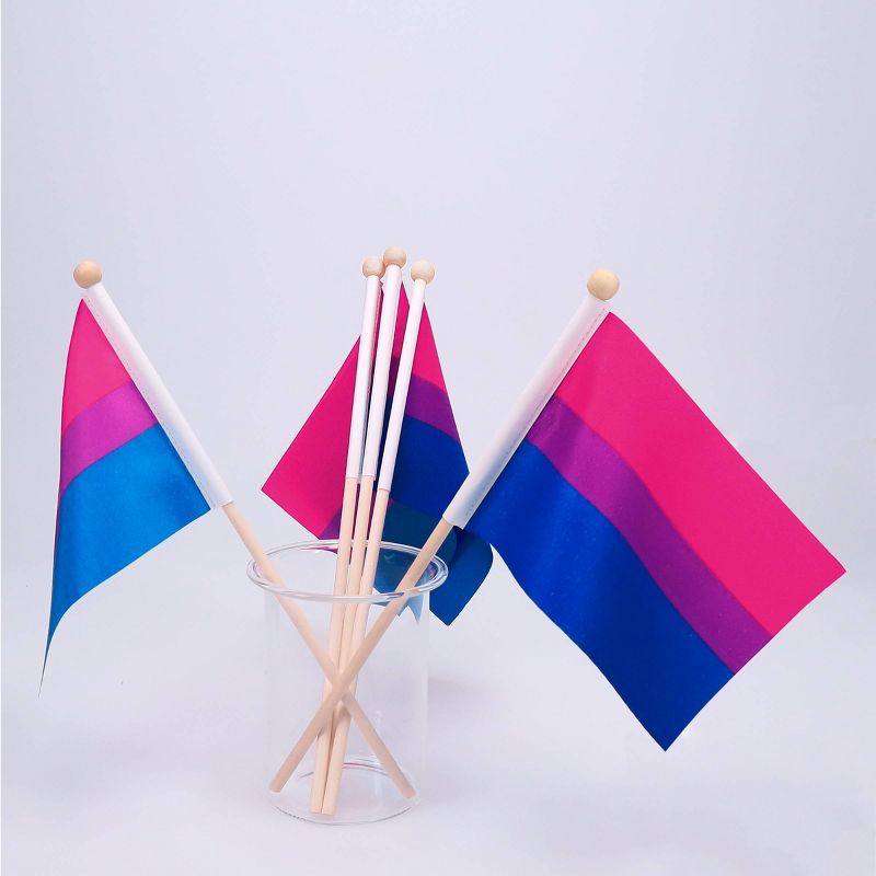 Large Flag with 5 Mini Flags Bisexual - Bullseye's Playground™