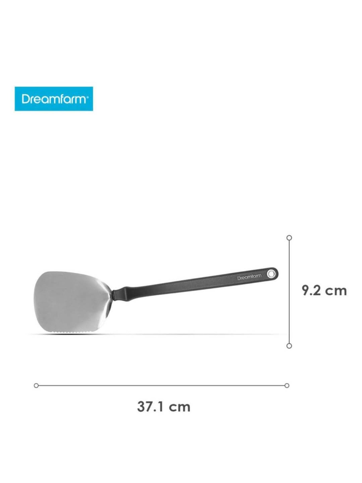 Bergner Black Nylon Soup Ladle - Set of 1