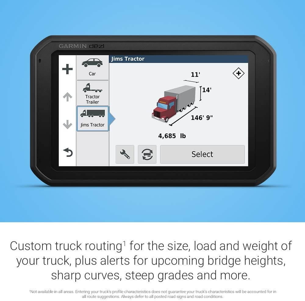 Garmin dezl 780 LMT-S, GPS Truck Navigator, 7" Display