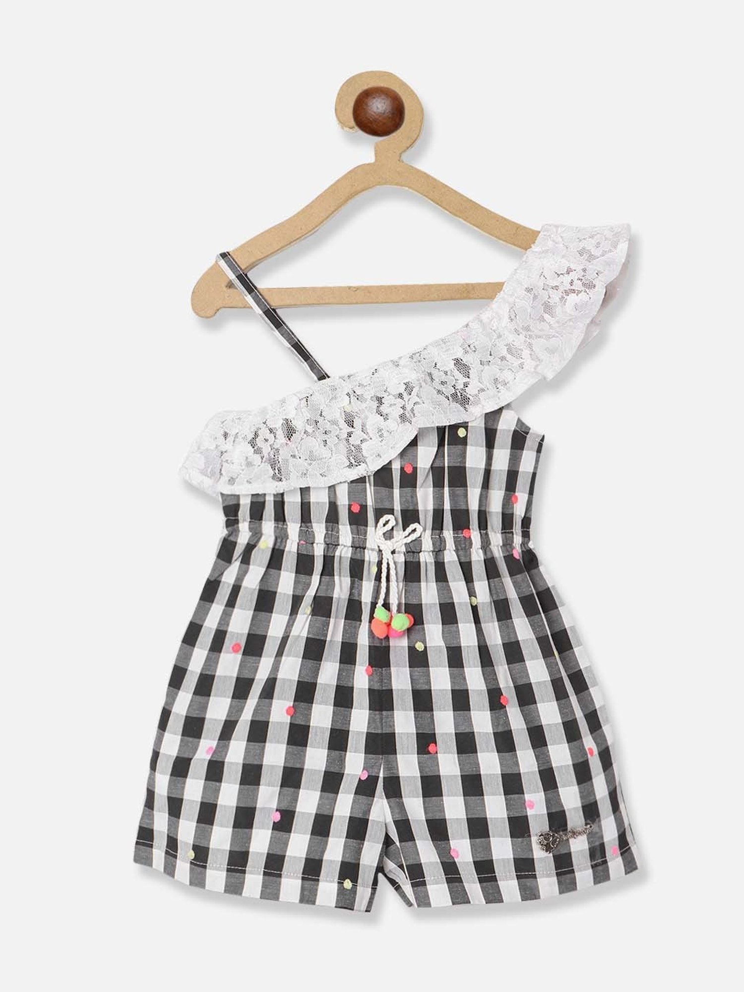 Budding Bees Kids Multicolor Printed Jumpsuit