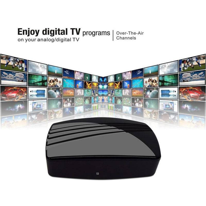 iView 3200STB Digital DTV Converter Box w/ Analog Pass-Through & QAM Capability