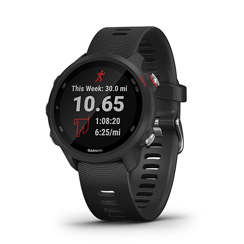 Forerunner 245 Music, GPS Running Smartwatch with Music and Advanced Dynamics, Black