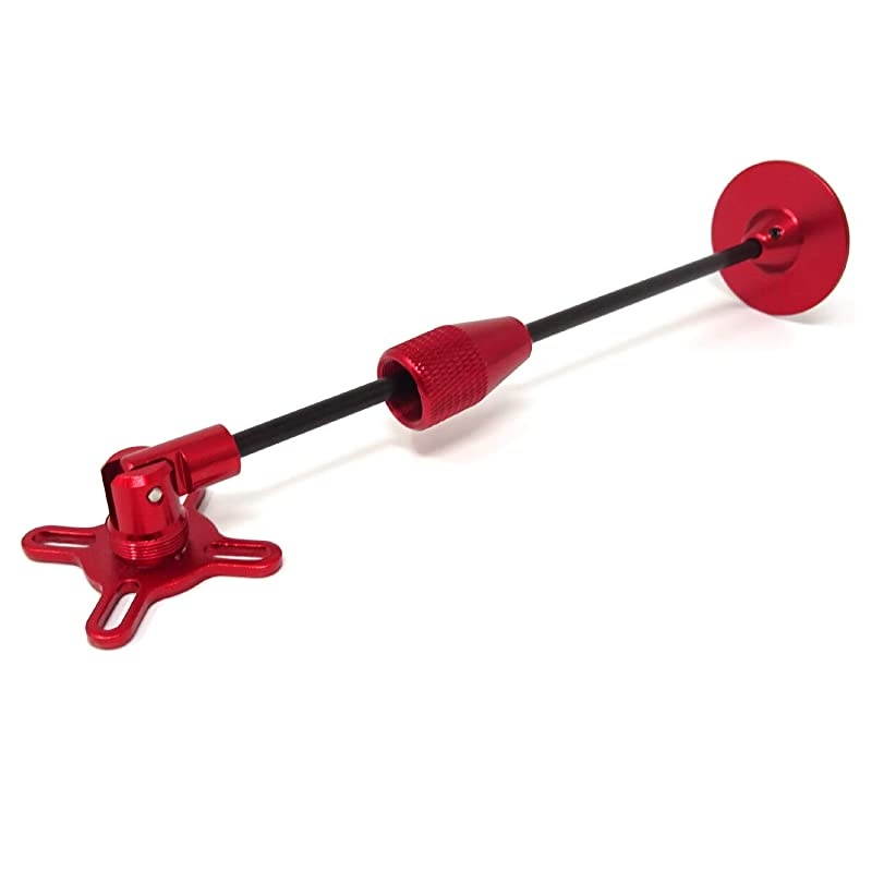 CNC Aluminum GPS Folding Antenna Base Mount Holder Bracket for DJI Quadcopter Multicopter Red