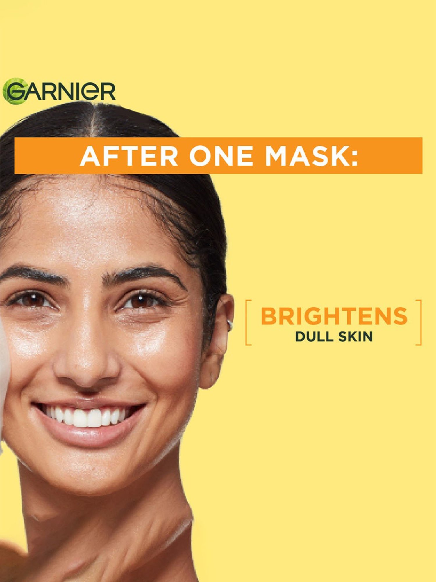 Garnier Skin Naturals Bright Complete Vitamin C Serum Sheet Mask - 28 gm