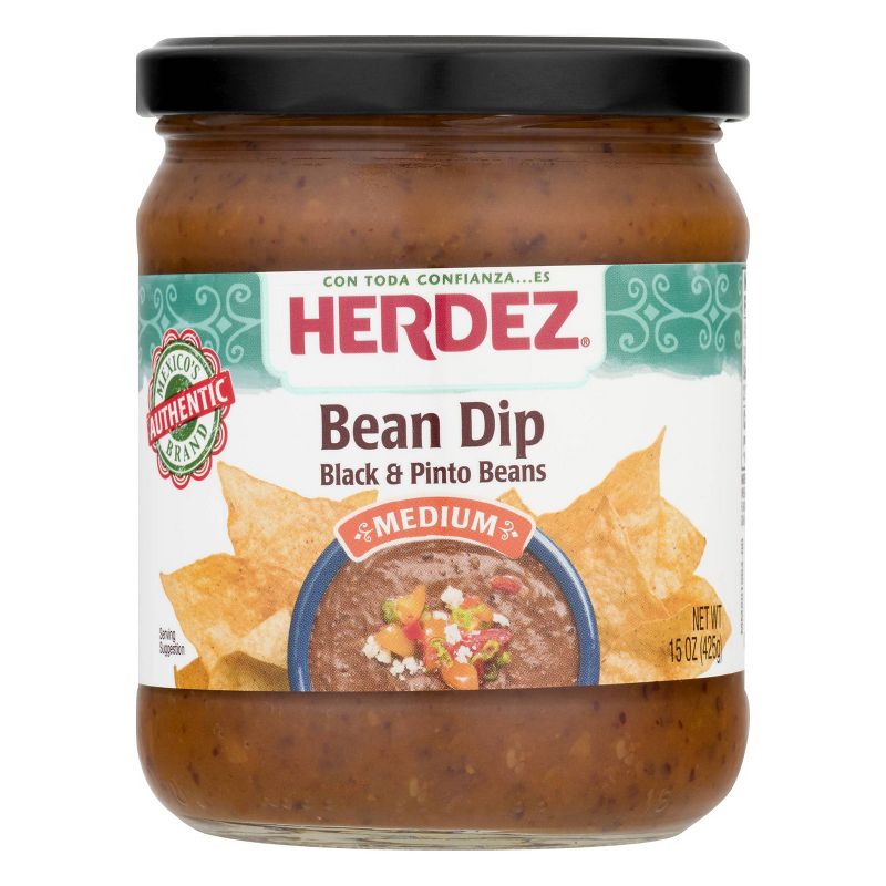 Herdez Medium Bean Dip - 15oz