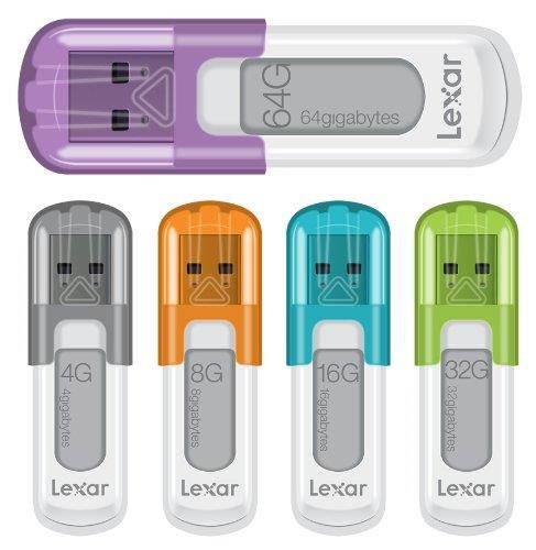 Lexar JumpDrive V10 64GB USB Flash Drive LJDV10-64GABNL (Purple)