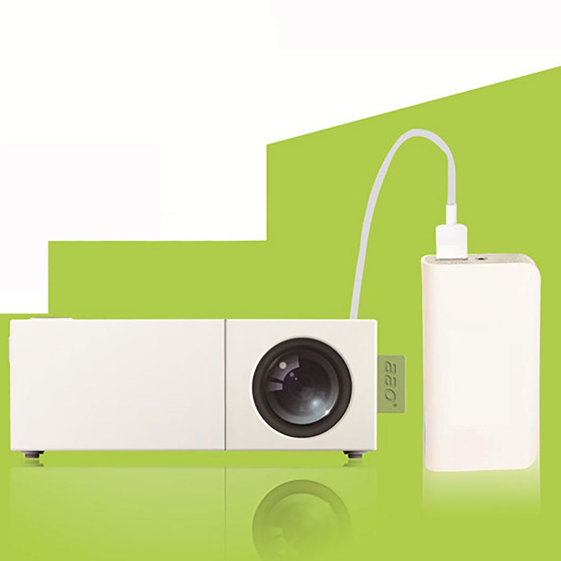 HD Portable Mini LED Home Projector