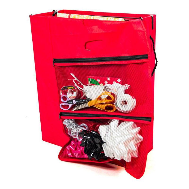 TreeKeeper Gift Bag and Tissue Paper Storage Box Red