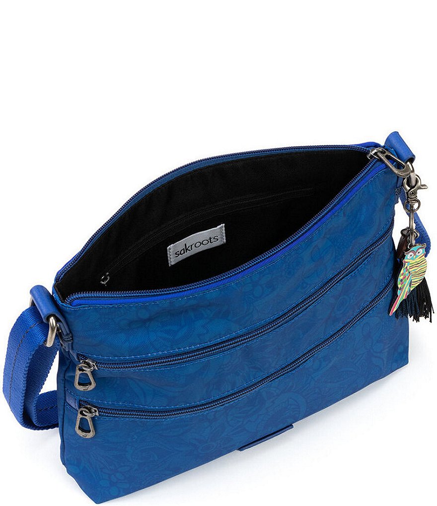 Sakroots Basic Zip Top Crossbody Bag