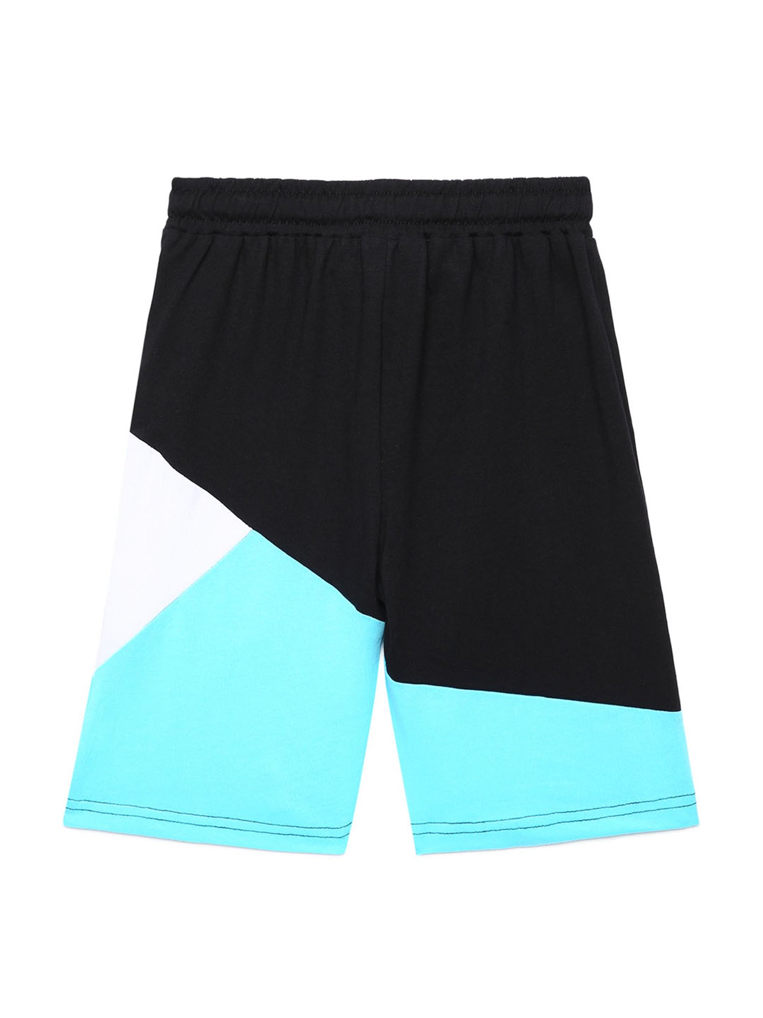 Under Fourteen Only Kids Multicolor Solid Shorts