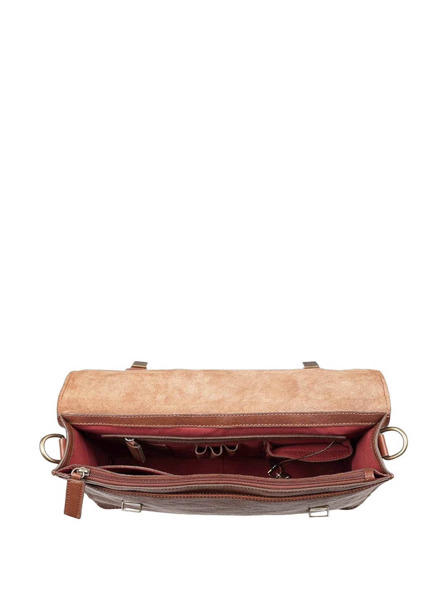 Hidesign Malmo 03 Medium Mens Briefcase - Tan