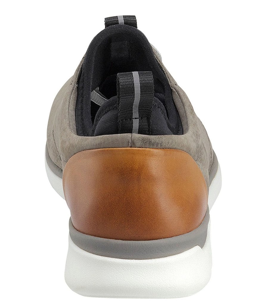 Johnston & Murphy Men's XC4 Prentiss Plain Toe Suede Waterproof Sneakers