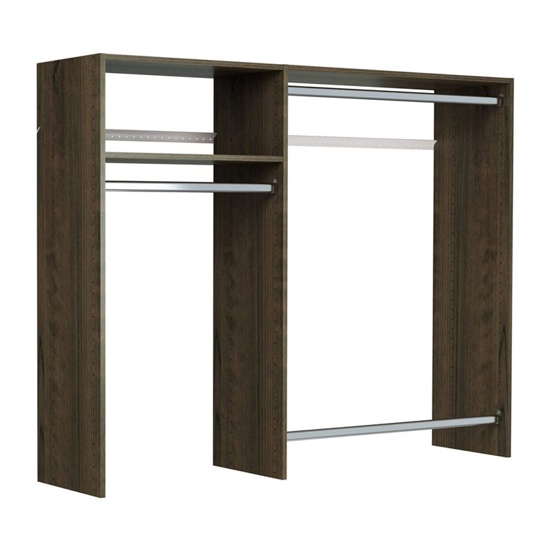 Home Basics Storage Closet with Shelving