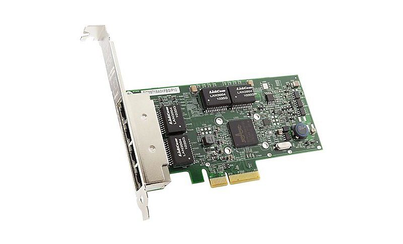 Lenovo NetXtreme PCIe 1Gb 4-Port RJ45 Ethernet Adapter By Broadcom 7ZT7A00484