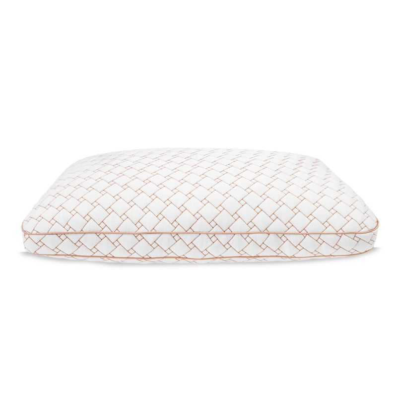 Downlite Soft White Goose Down Hypoallergenic Pillow &ndash; Perfect for Stomach Sleepers Standard