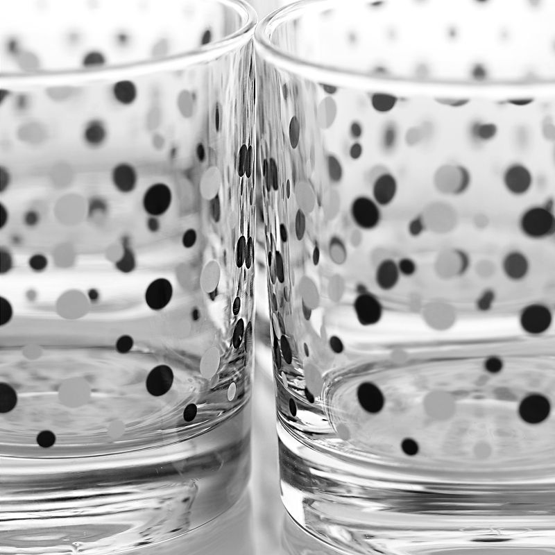 Pasabahce Istanbul 4 Piece 10.25 Ounce Double Old Fashioned Glass Cup Set