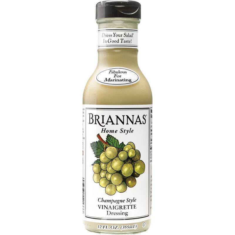 Brianna's Home Style Champagne Caper Vinaigrette Dressing 12fl oz
