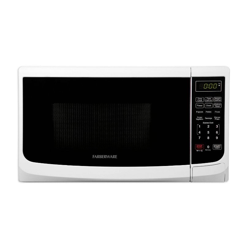 BLACK+DECKER 1.3 cu ft 1000 Watt Microwave Oven Black Stainless Steel