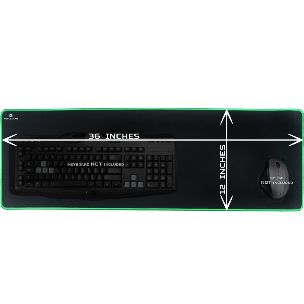 Leather Desk Pad Protector,Mouse Pad,Office Desk Mat,31.5" x 15.7" Non-Slip PU Leather Desk Blotter,Laptop Desk Pad,Waterproof Desk Writing Pad for Office and Home - Black