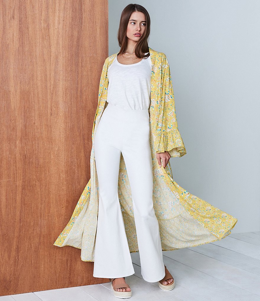 C&V Chelsea & Violet Pull-On Flare Jeans