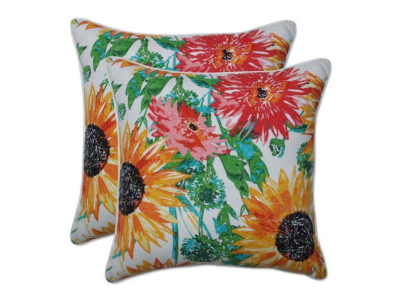 Outdoor/Indoor Bench Cushion Upbeat Disco Blue - Pillow Perfect