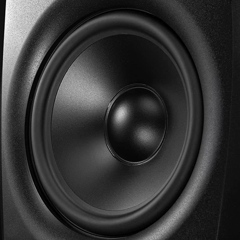 D1090 Active Wireless Bookshelf Speakers - DSP Crossover - 6.5'' Long-Throw Woofer - 28mm Soft Dome Tweeter - 220W RMS -Black