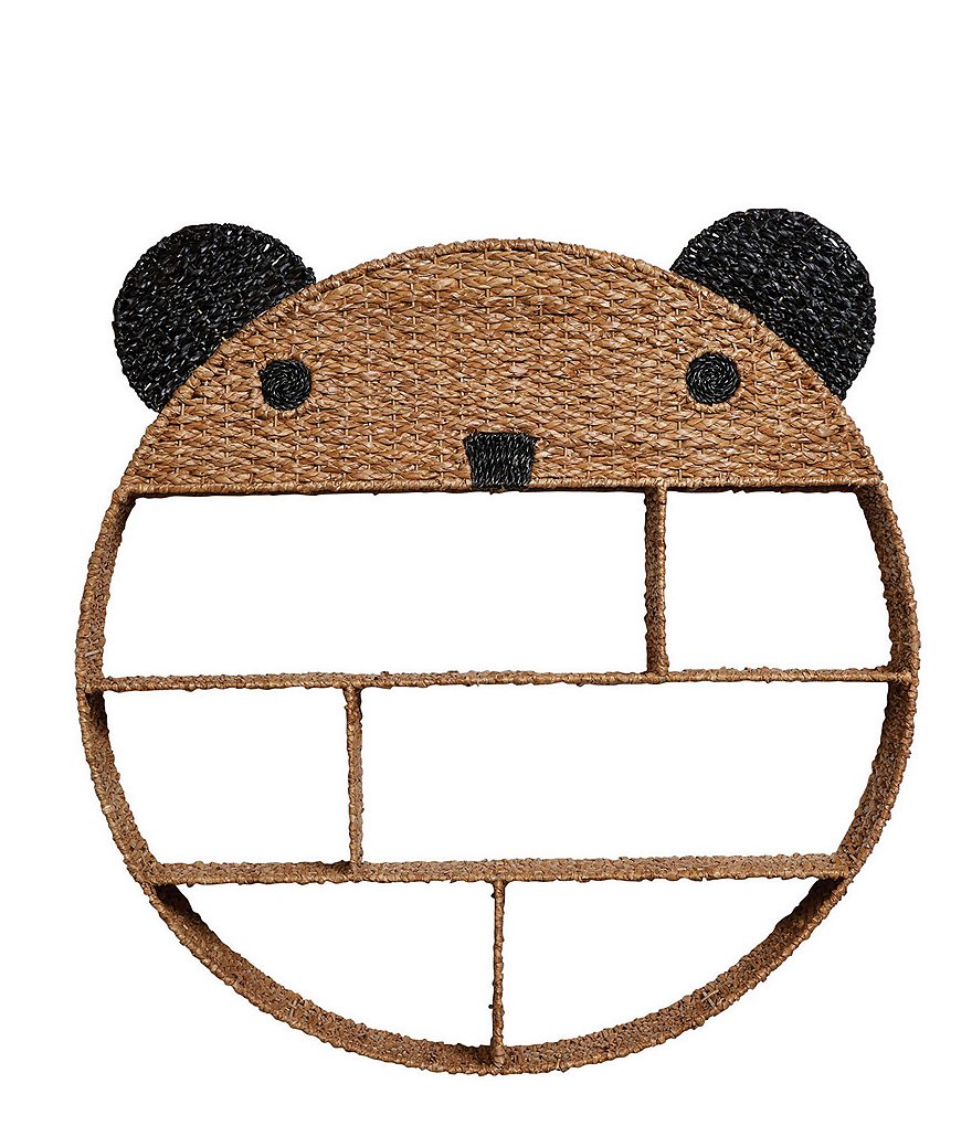 Edgehill Collection Hand-Woven Rattan Market Basket