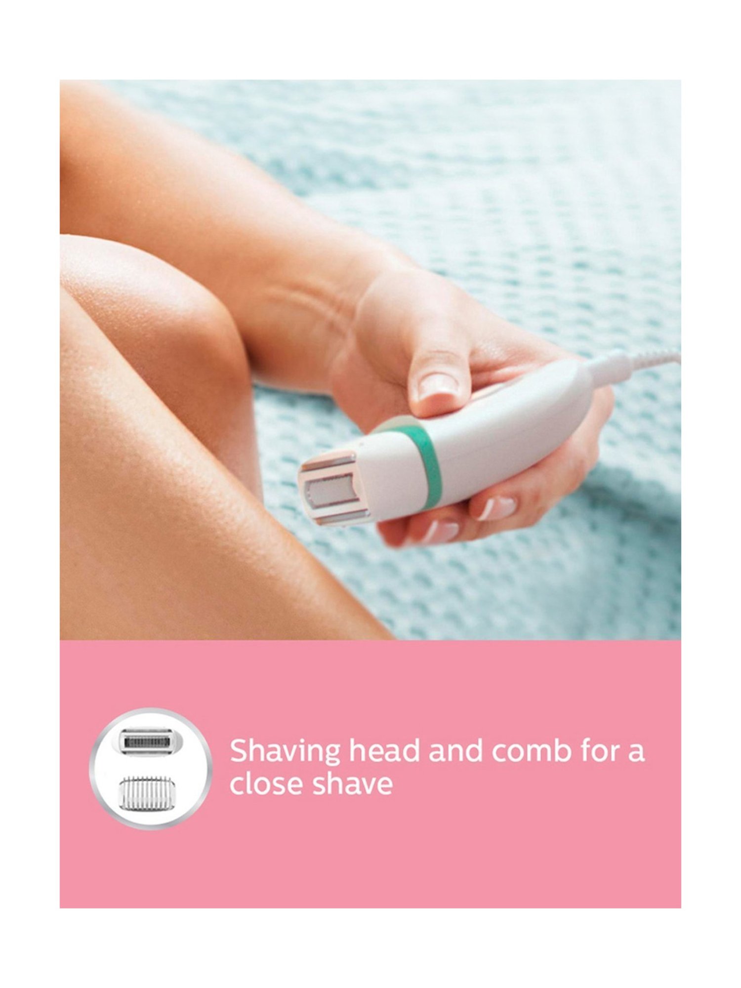 Beurer HL 70 Epilator - 30 Min Run Time (White and Gold)