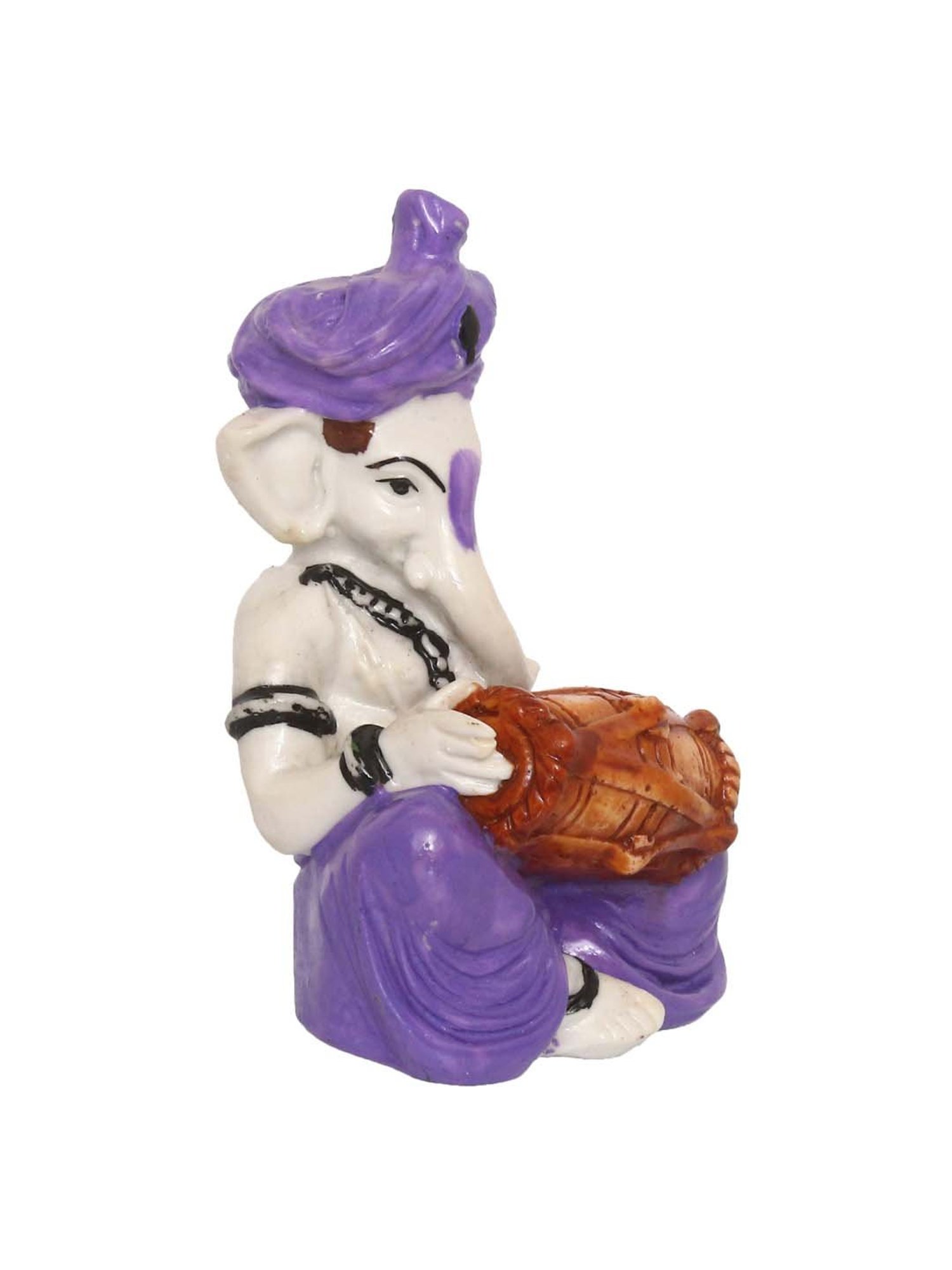 eCraftIndia Lord Ganesha playing Dholak