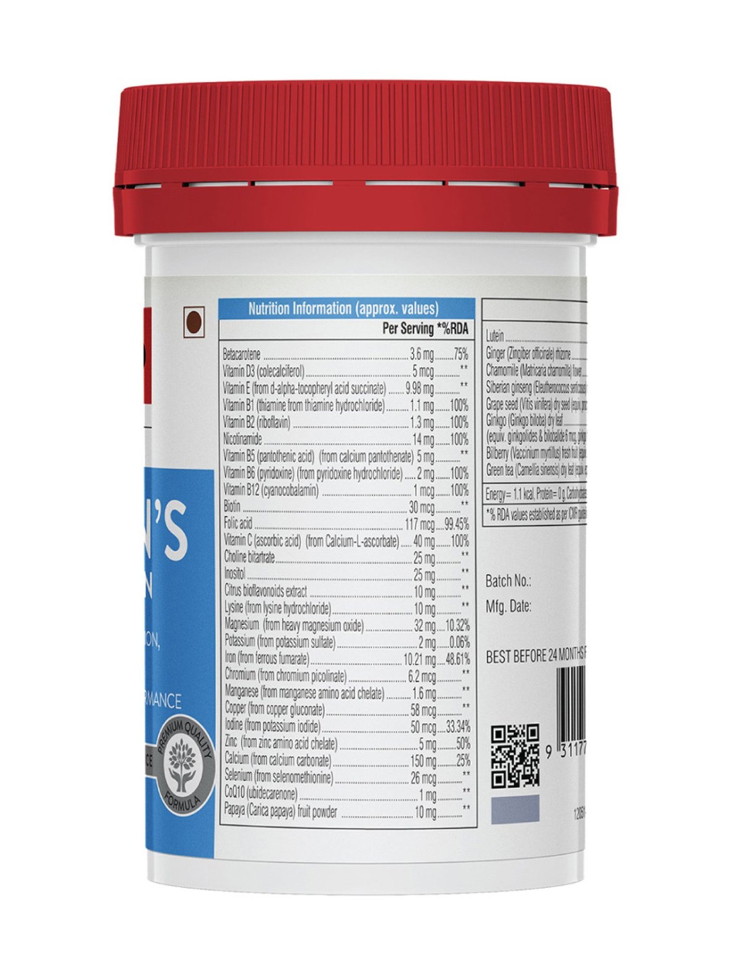 Swisse Ultivite Women Multivitamin for Energy - 60 Tablets