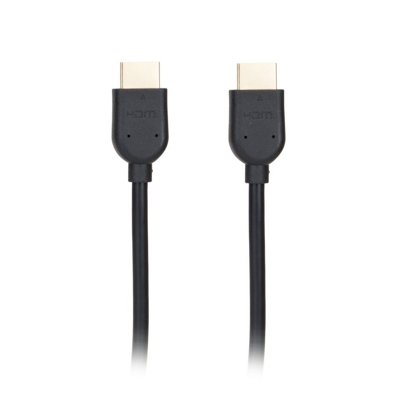 KMD 6 feet Universal HDMI to HDMI Gold Plated Cable Black