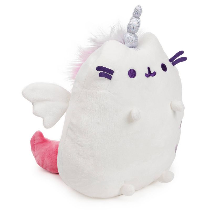 GUND Super Pusheenicorn 9" Pusheen Unicorn Cat Plush Stuffed Animal - White