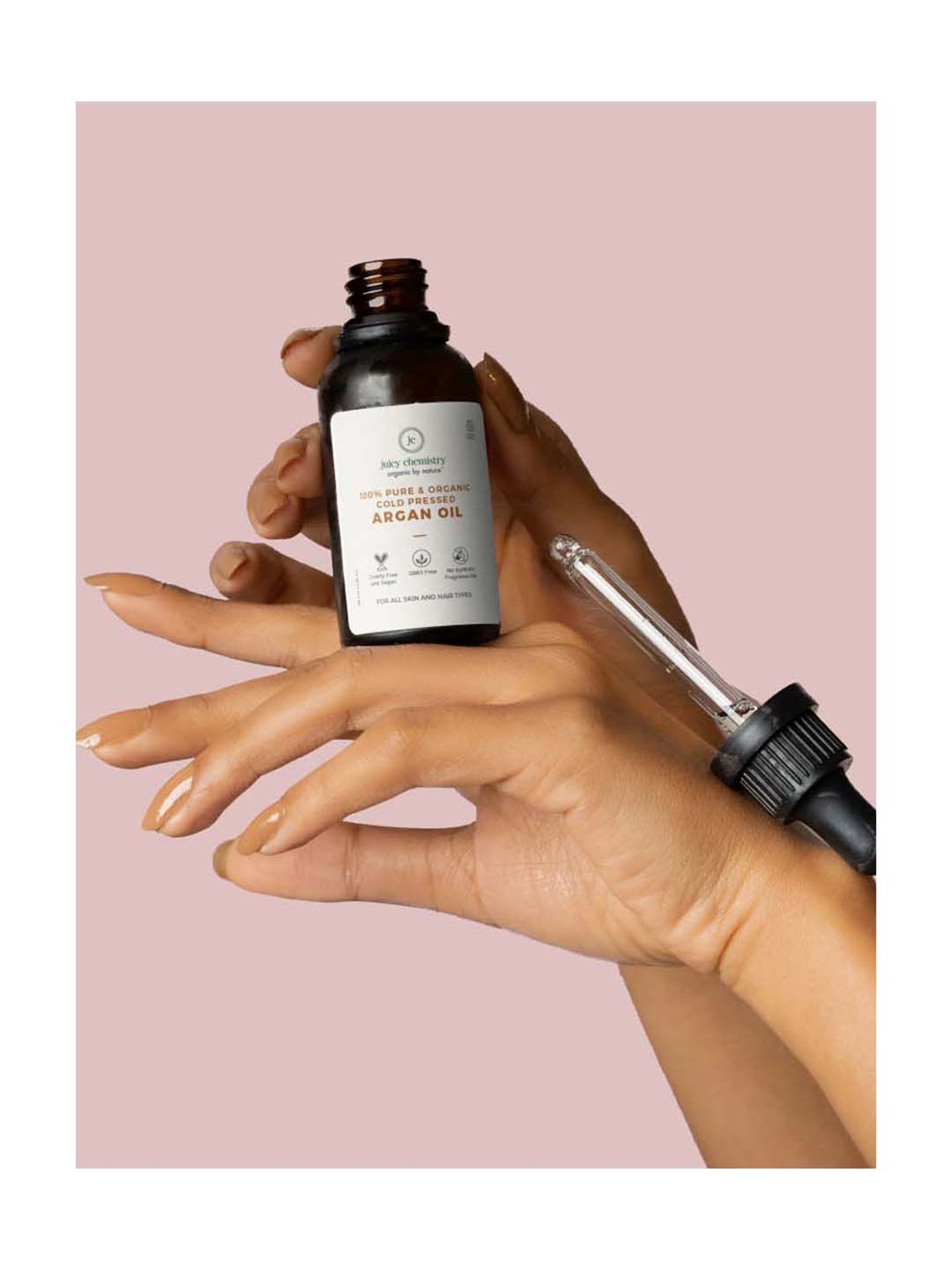 Juicy Chemistry Argan Cold Pressed Carrier Oil - 30 ml