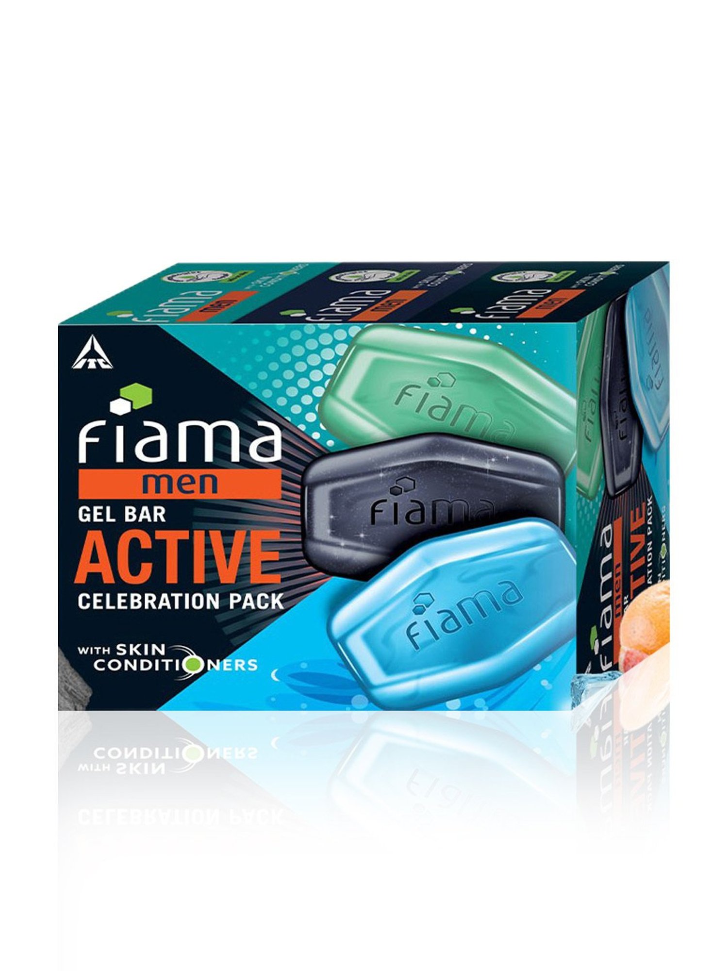 Fiama Men Active Celebration Pack - Pack of 3