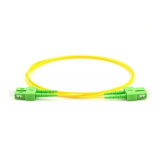 100M SC/APC to SC/APC Single mode 9/125 Duplex Fiber Patch Cable - 5678