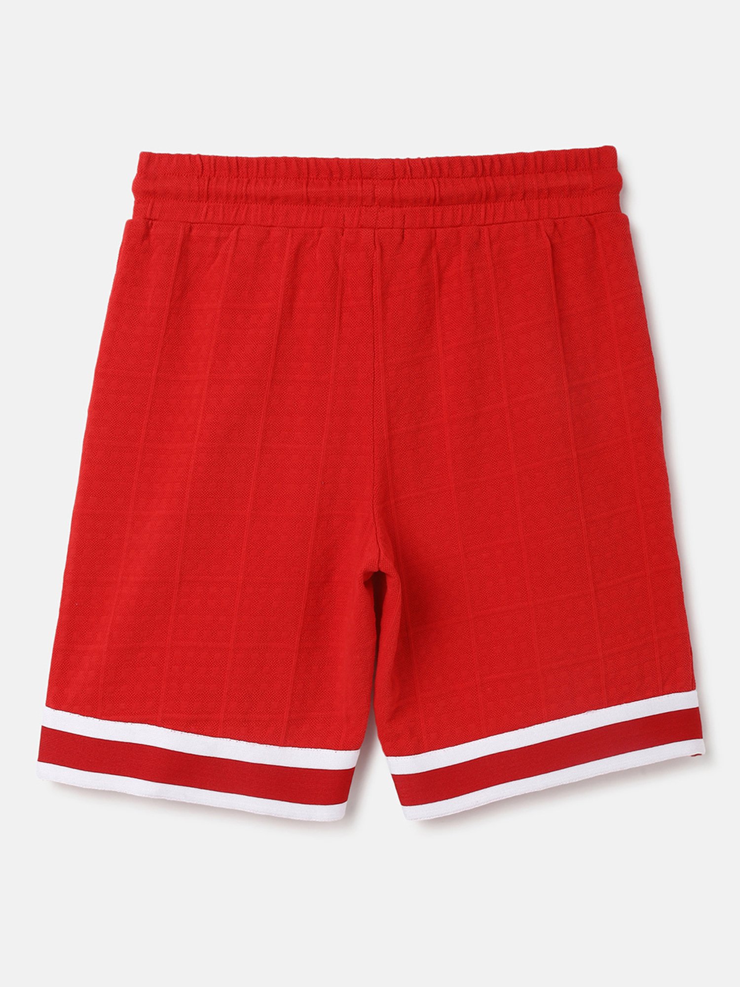 United Colors of Benetton Kids Red Solid Shorts