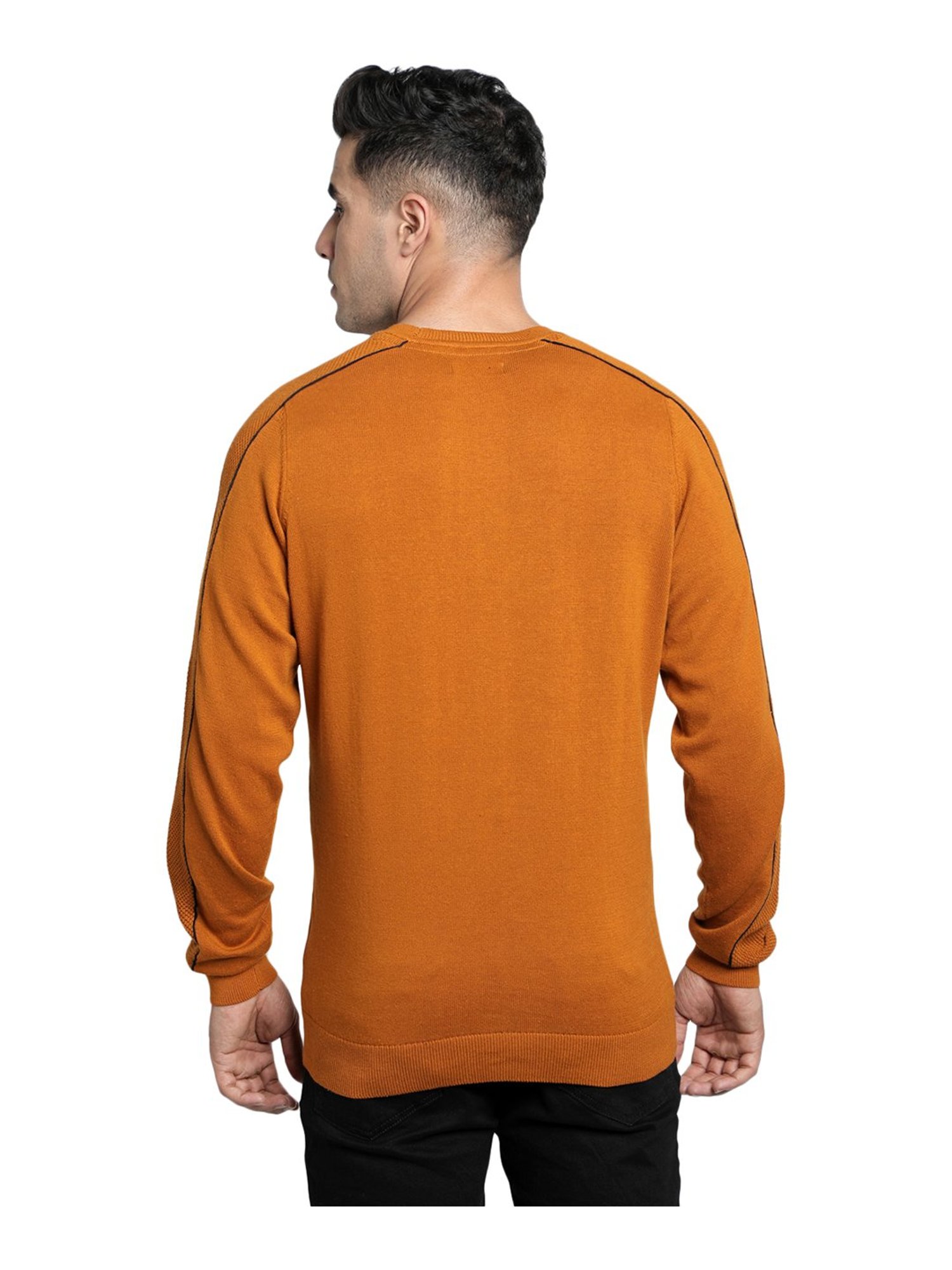 Red Tape Tan Round Neck Sweater