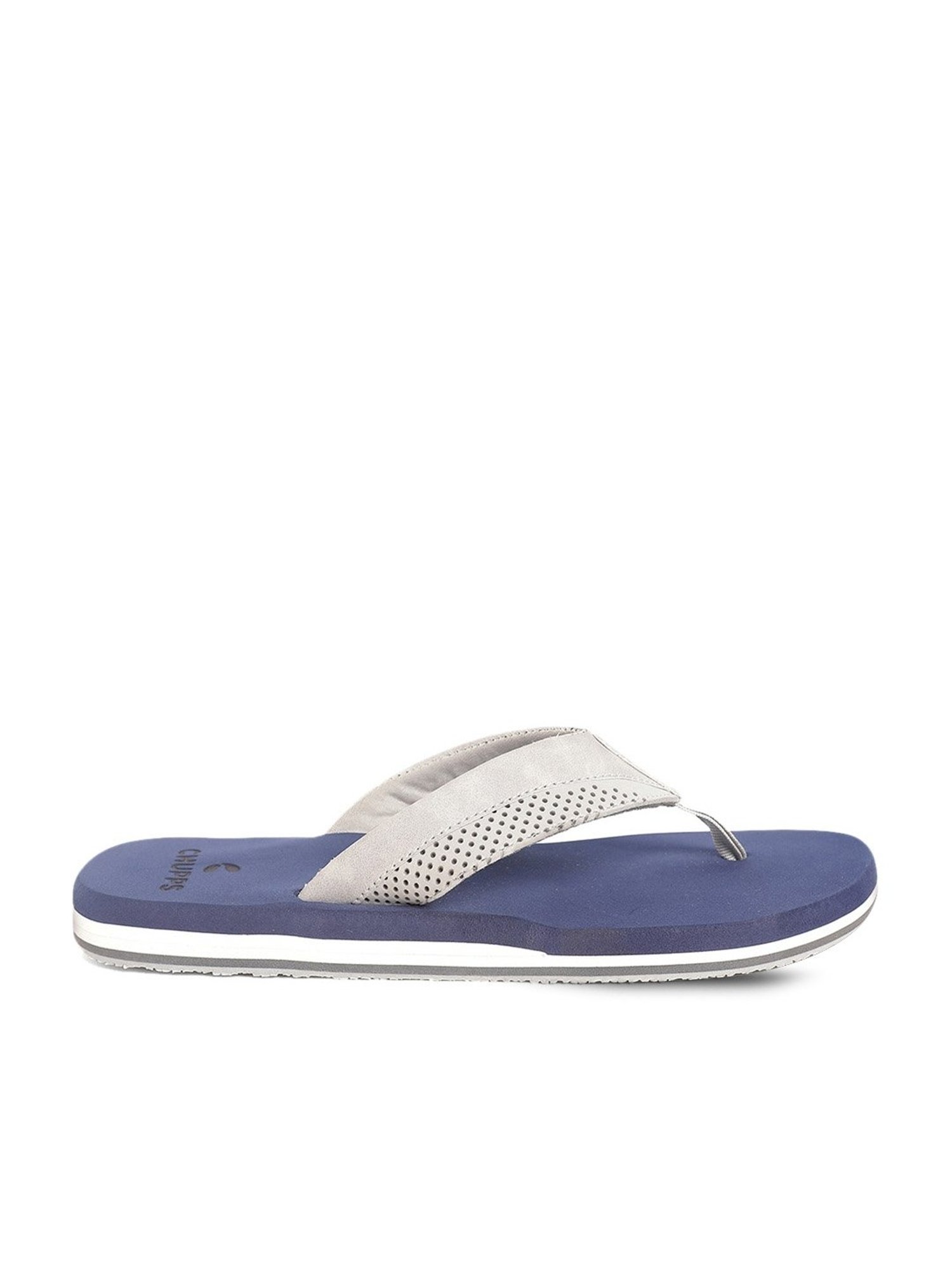 Chupps Men's Blue Flip Flops