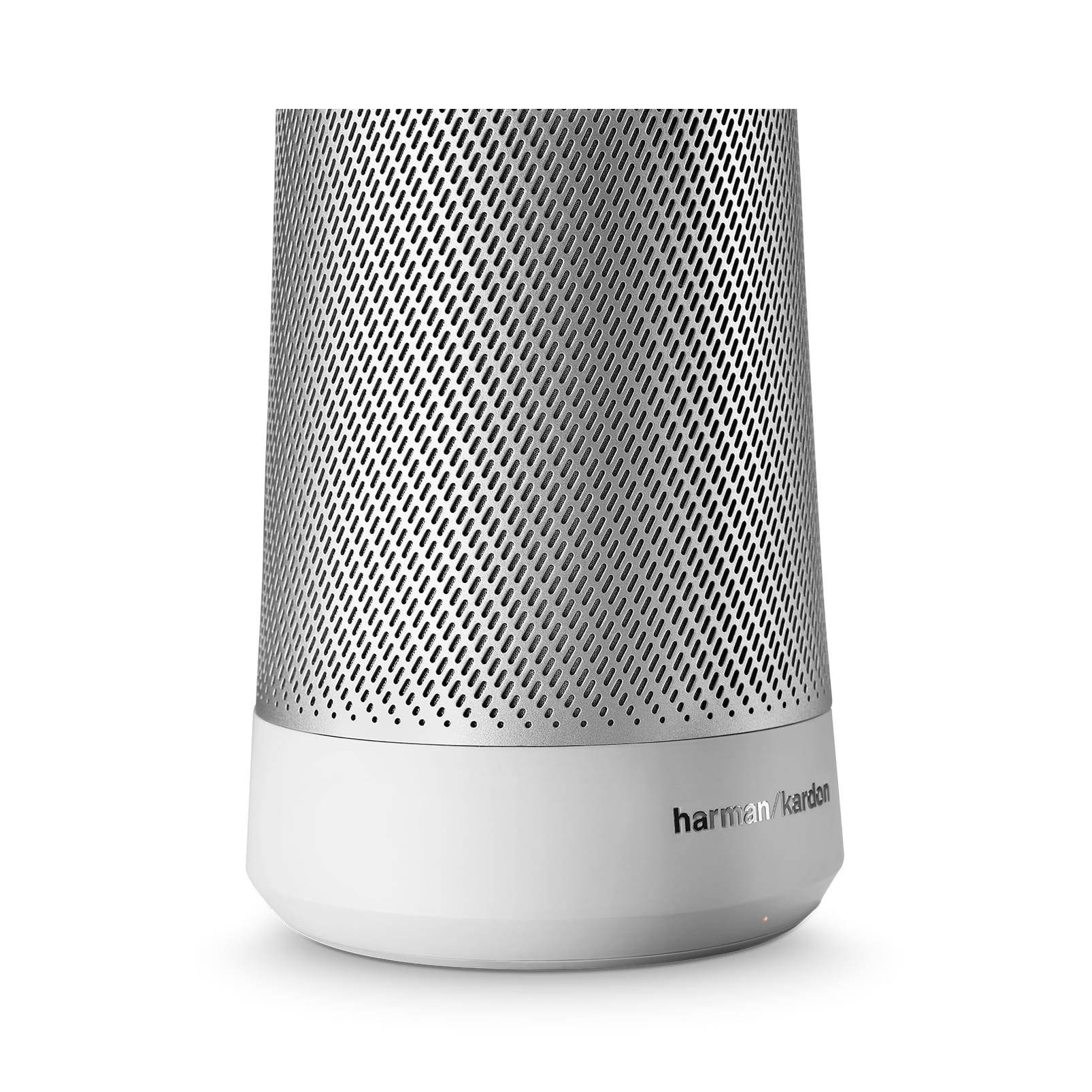 Harman Kardon INVOKE Voice-Activated Speaker with Cortana HKINVOKESILAM (Silver)