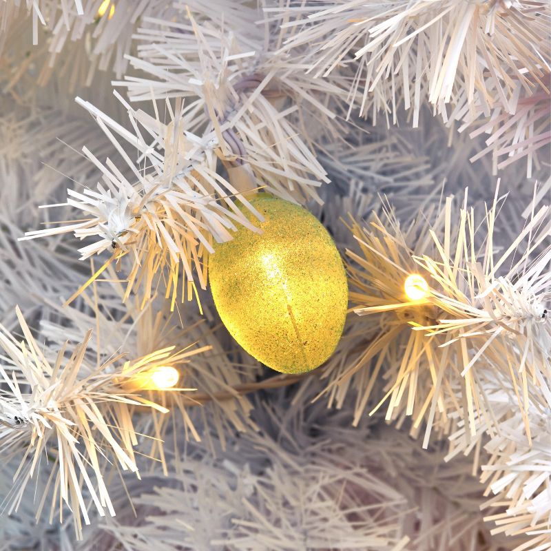 Northlight Easter 4' Inflatable Prelit Bunny Driving an Egg Car Outdoor Decoration - White/Pink